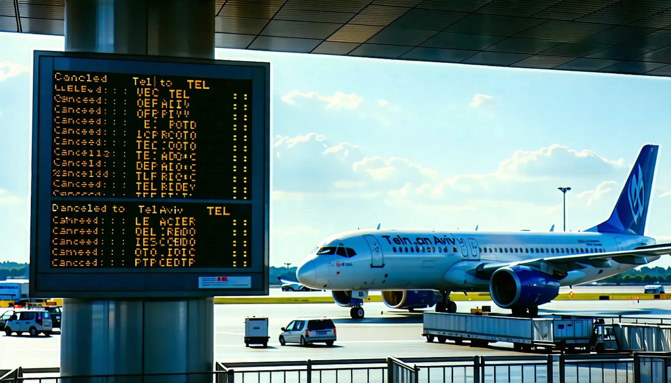 Airlines Suspend Flights to Tel Aviv Amid Conflict with Hamas - Ascbs