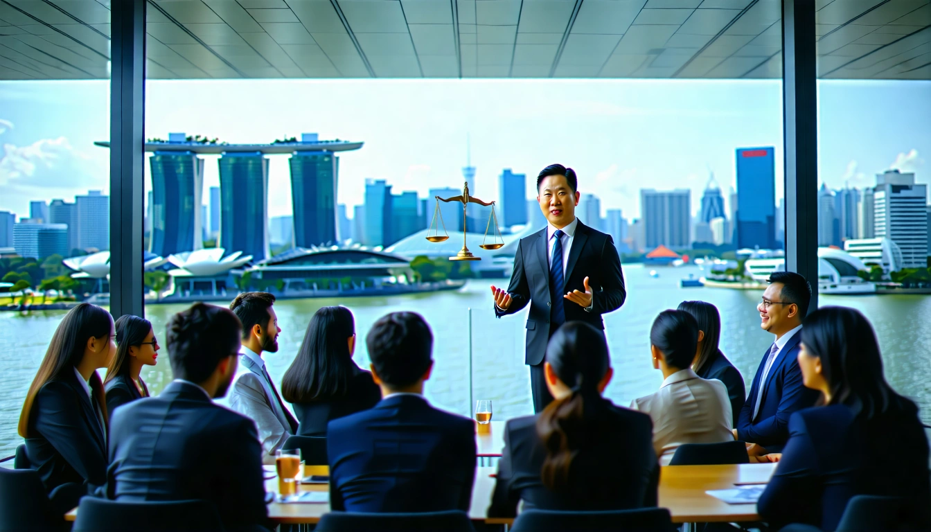Jason Chan assumes the presidency of the Law Society of Singapore with a vision focused on professionalism ethical standards education diversity and community engagement
